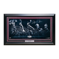 Michael Jordan Autographed Framed 18x36 'Kiss the Rim' Photo Chicago Bulls 1987 NBA Slam Dunk Contest #65/123 UDA Holo