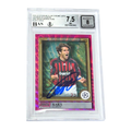 Kaka Signed 2022-23 Topps Stadium Club Chrome Legends Pink /150 – BGS 7.5