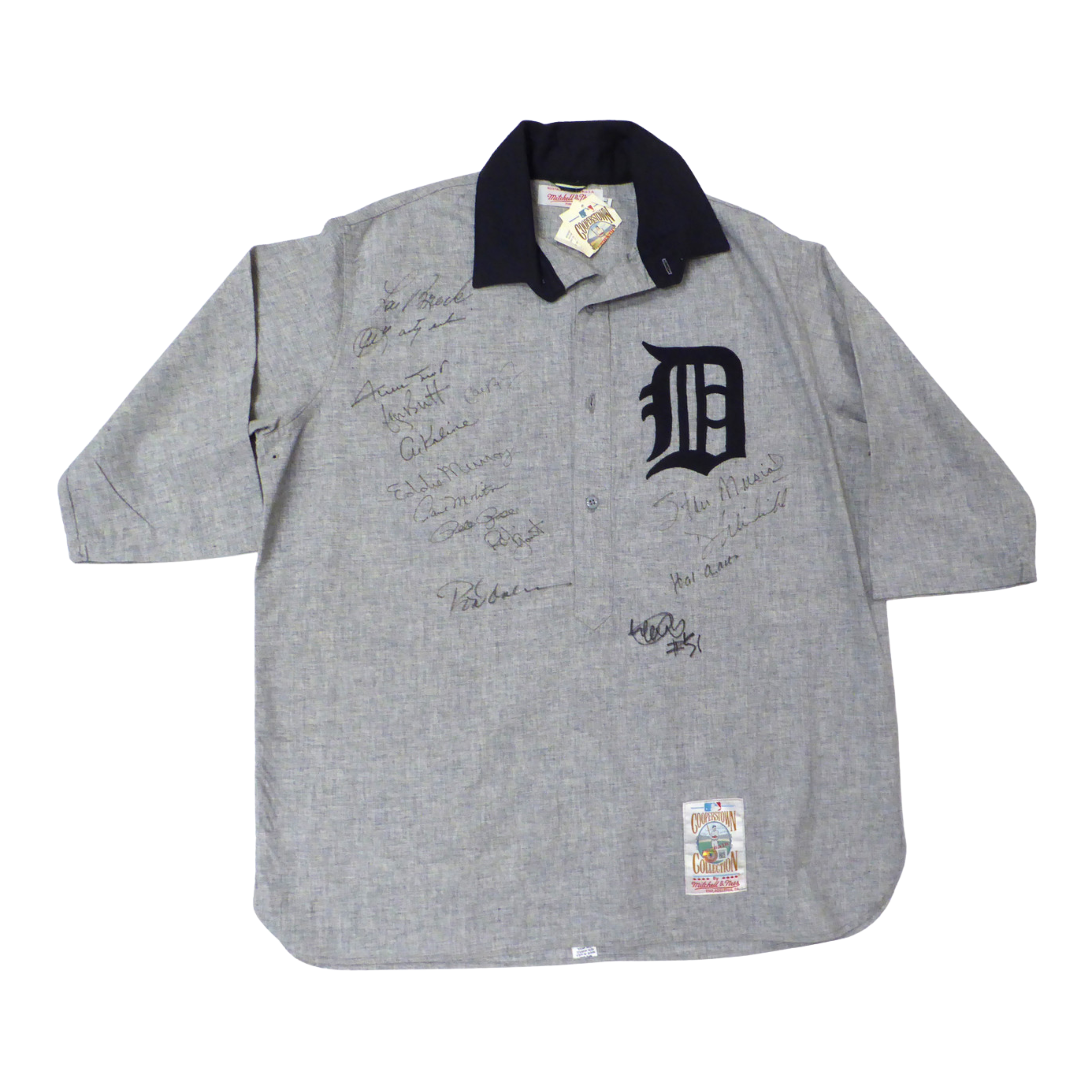 3000 Hit Club Autographed Jersey With 15 Signatures Including Aaron, Mays, Ichiro & Rose Beckett BAS