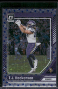 T.J. Hockenson - 2024 Donruss Optic - Stars SSP