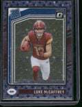 Luke McCaffrey - 2024 Donruss Optic - Stars SSP - Rookie