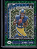 Blake Corum - 2024 Donruss Optic - Green Velocity - Rookie