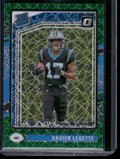 Xavier Legette - 2024 Donruss Optic - Green Velocity - Rookie