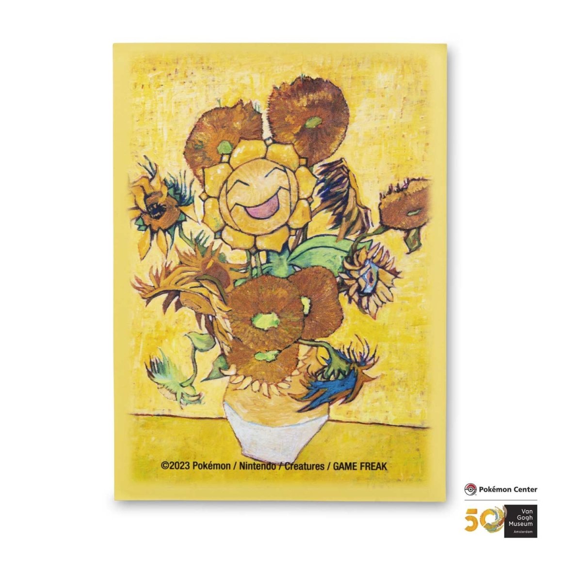 Pokémon Card Sleeve - Sunflora Inspired by Sunflowers (Single Sleeve)