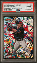 Graded 2024 Topps Bowmans Best Dylan Crews #BS5 Bowman Showpieces Rookie RC Baseball Card PSA 10 Gem Mint