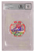 Ronaldo Nazario Signed 1995-96 Croky Nibb IT Topshots #10 – BGS 10 Autograph