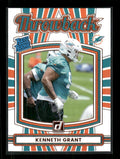 Kenneth Grant - 2025 Donruss Football - Throwback - Rated Rookie