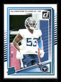 Oluwafemi Oladejo - 2025 Donruss Football - Rated Rookie