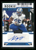 Kingsley Eguakun - 2024 Contenders Football - Rookie Ticket Auto