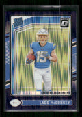 Ladd McConkey - 2024 Donruss Optic - Purple Shock - Rated Rookie
