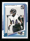 Malaki Starks - 2025 Donruss Football - Rated Rookie