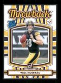 Will Howard - 2025 Donruss Football - Throwback - Rated Rookie