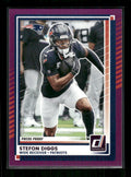 Stefon Diggs - 2025 Donruss Football - Purple Press Proof