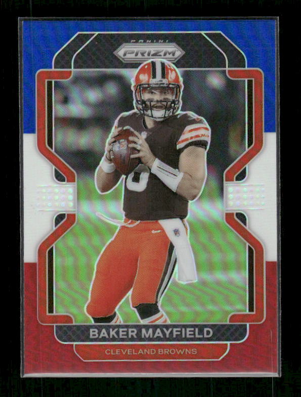 Baker Mayfield - 2021 Panini Prizm - Red White & Blue