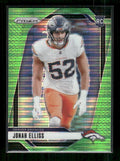 Jonah Elliss - 2024 Panini Prizm - Neon Green Pulsar - Rookie