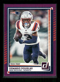 Demario Douglas - 2025 Donruss Football - Purple Press Proof