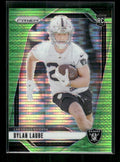 Dylan Laube - 2024 Panini Prizm - Neon Green Pulsar - Rookie