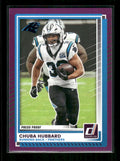 Chuba Hubbard - 2025 Donruss Football - Purple Press Proof