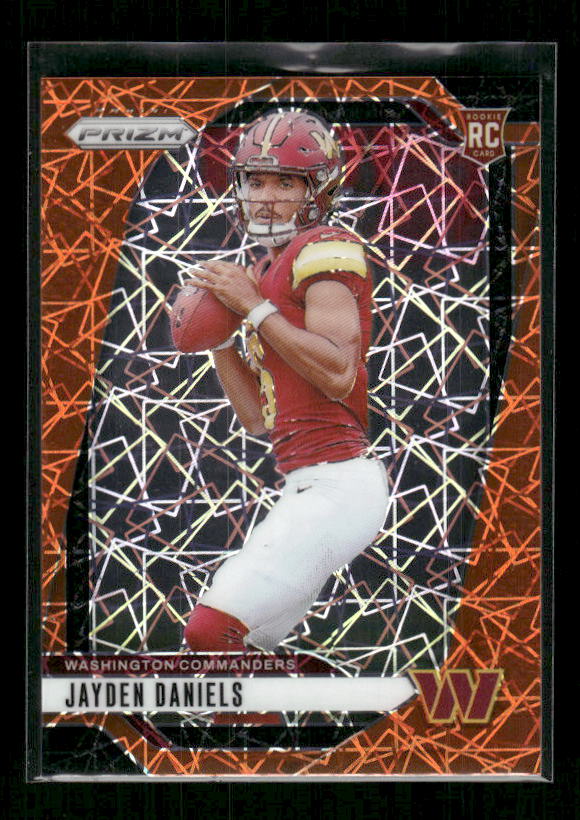Jayden Daniels - 2024 Panini Prizm - Lazer - Rookie