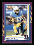 Derius Davis - 2025 Donruss Football - Purple Press Proof