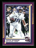 Justin Jefferson - 2025 Donruss Football - Purple Press Proof