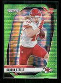 Carson Steele - 2024 Panini Prizm - Neon Green Pulsar - Rookie