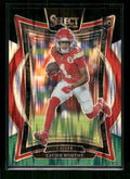 Xavier Worthy - 2024 Select Football - Green / Black Shock - Rookie