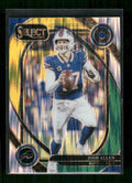Josh Allen - 2024 Select Football - Green / Yellow Shock - Club Level