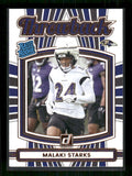 Malaki Starks - 2025 Donruss Football - Throwback - Rookie