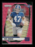 Theo Johnson - 2024 Panini Prizm - Pink Wave Prizm - Rookie