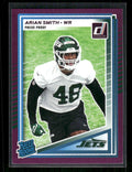 Arian Smith - 2025 Donruss Football - Purple Press Proof - Rated Rookie