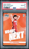 Graded 2024 Panini Hoops Reed Sheppard #6 We Got Next Rookie RC Basketball Card PSA 10 Gem Mint