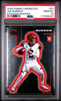 Graded 2020 Panini Chronicles Joe Burrow #D1 Dynagon Rookies Rookie RC Football Card PSA 10 Gem Mint