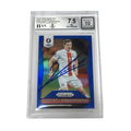 Robert Lewandowski Signed 2016 Panini Prizm UEFA Euro Blue /249 - BGS 7.5