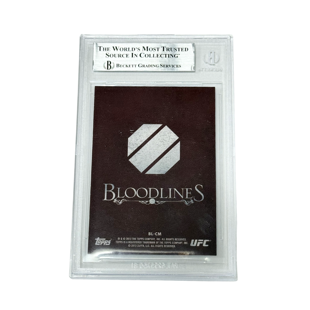 Conor McGregor Signed 2013 Topps UFC Bloodlines Rookie Card - BGS Authentic