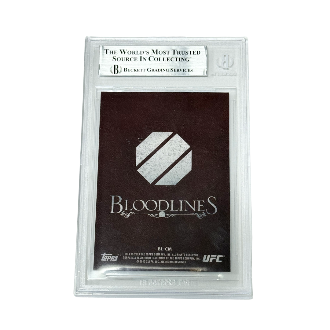 Conor McGregor Signed 2013 Topps UFC Bloodlines Rookie Card - BGS Authentic