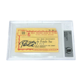 Pele Signed Ticket - BGS Authentic