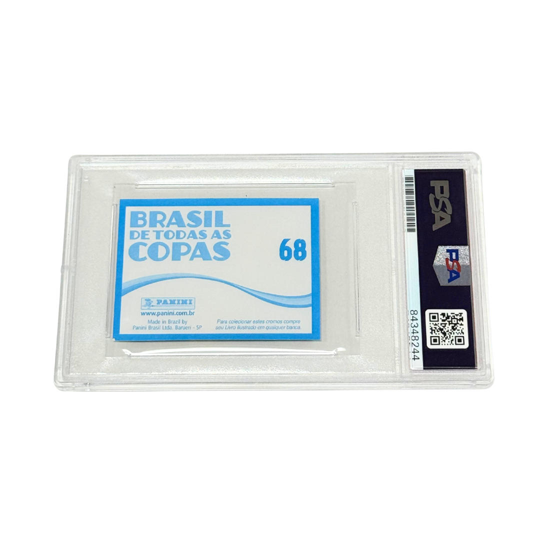 Pele Signed Card - PSA Autograph 10