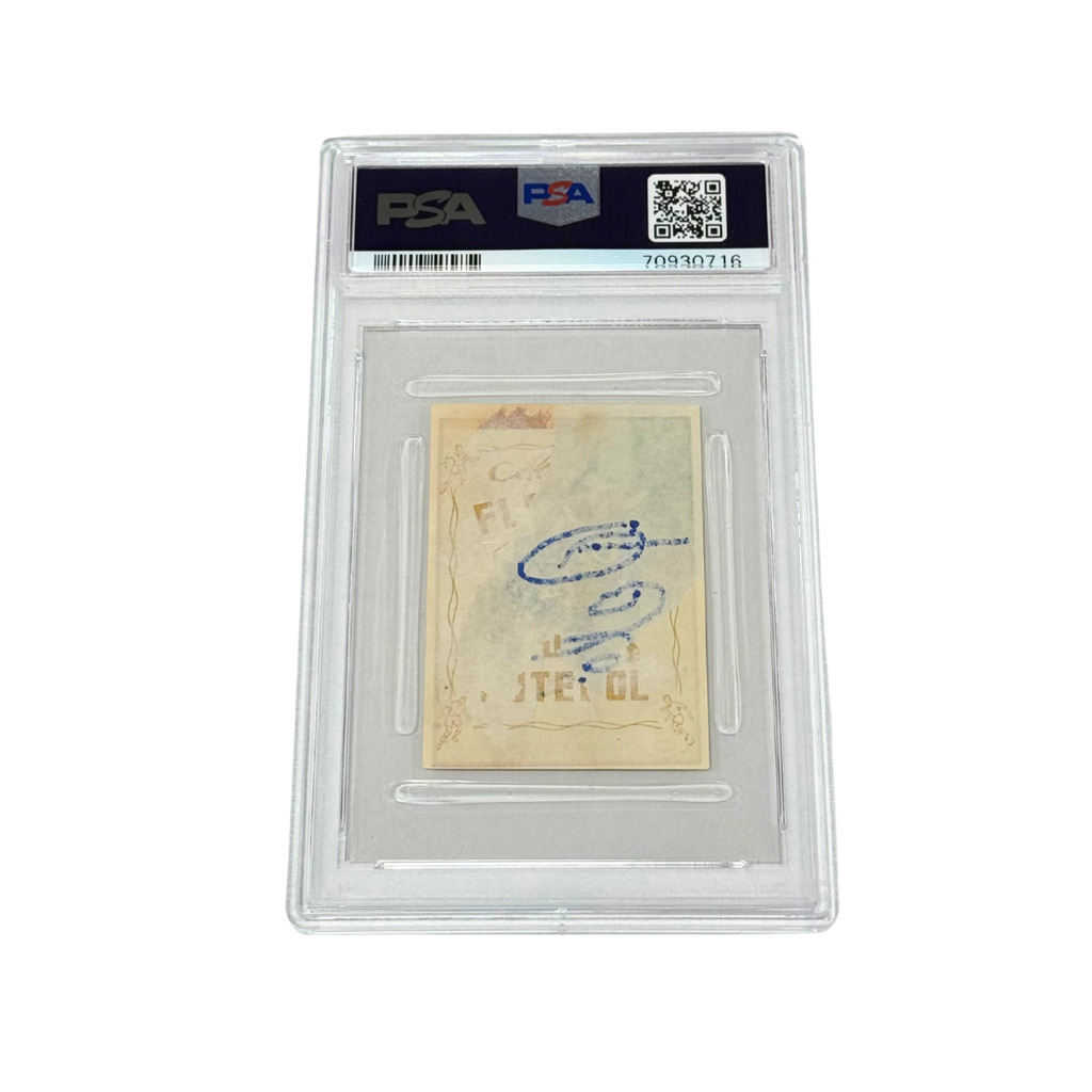 Pele Signed 1962 Card - PSA 1