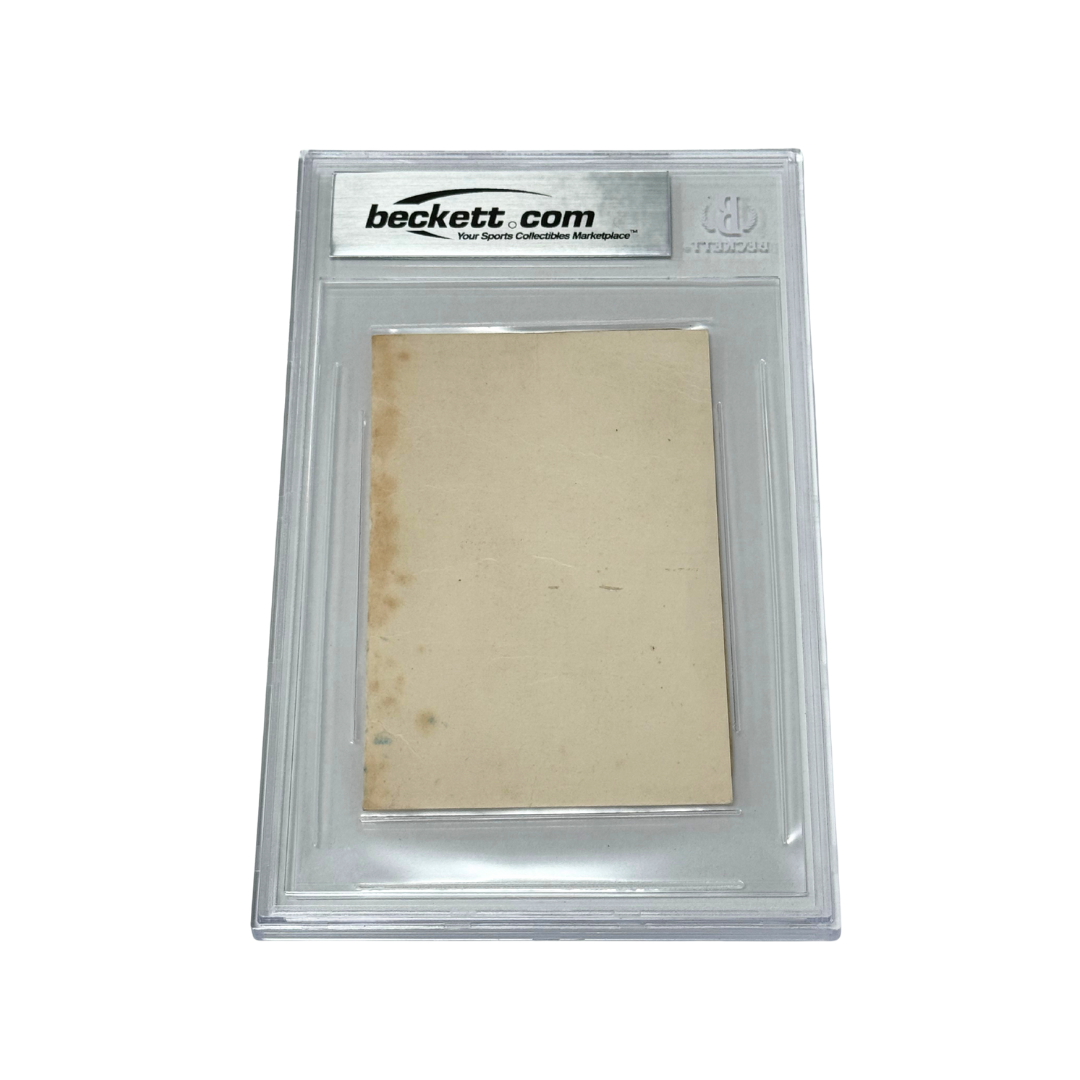 Pele Signed Pass - BGS Authentic