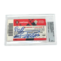 Cristiano Ronaldo & Pele Signed 2017 Ticket CR7 Passes Pele on Goals - BGS 7