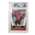 Ryan Giggs Signed 2002-03 Topps Premier Gold England - BGS 7 AUTO 10