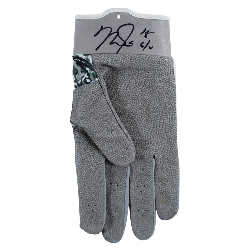 Mike Trout Signed 2018 Game Used Nike Batting Glove with Beckett COA