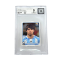 Sergio Aguero Signed 2010 Panini World Cup #121 Stickers – BGS 9 AUTO 10