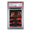 Pele & Zico Dual Signed 2019 Panini Flamengo 100 Anos History - PSA 8 AUTO 10