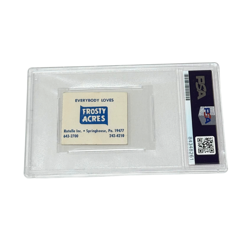 Pele Signed Ticket - PSA Autograph 9