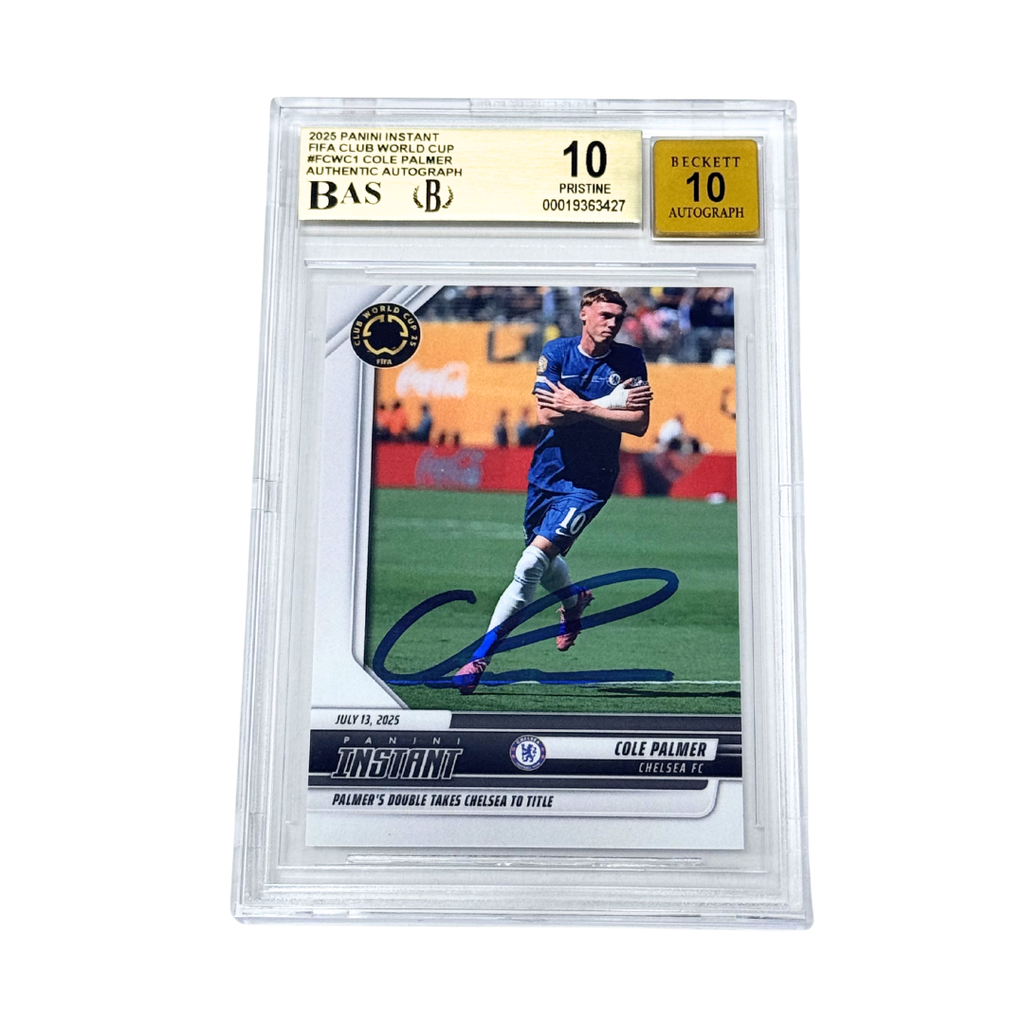 Cole Palmer Signed 2025 Panini Instant FIFA Club World Cup /365 - BGS 10 AUTO 10