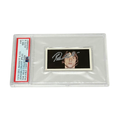 Pele Signed 1974 Johann Cruyff Card - PSA 7