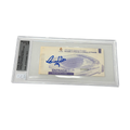 Ronaldo Nazario Signed 2004 Fund Raiser Game Ticket - BGS 4