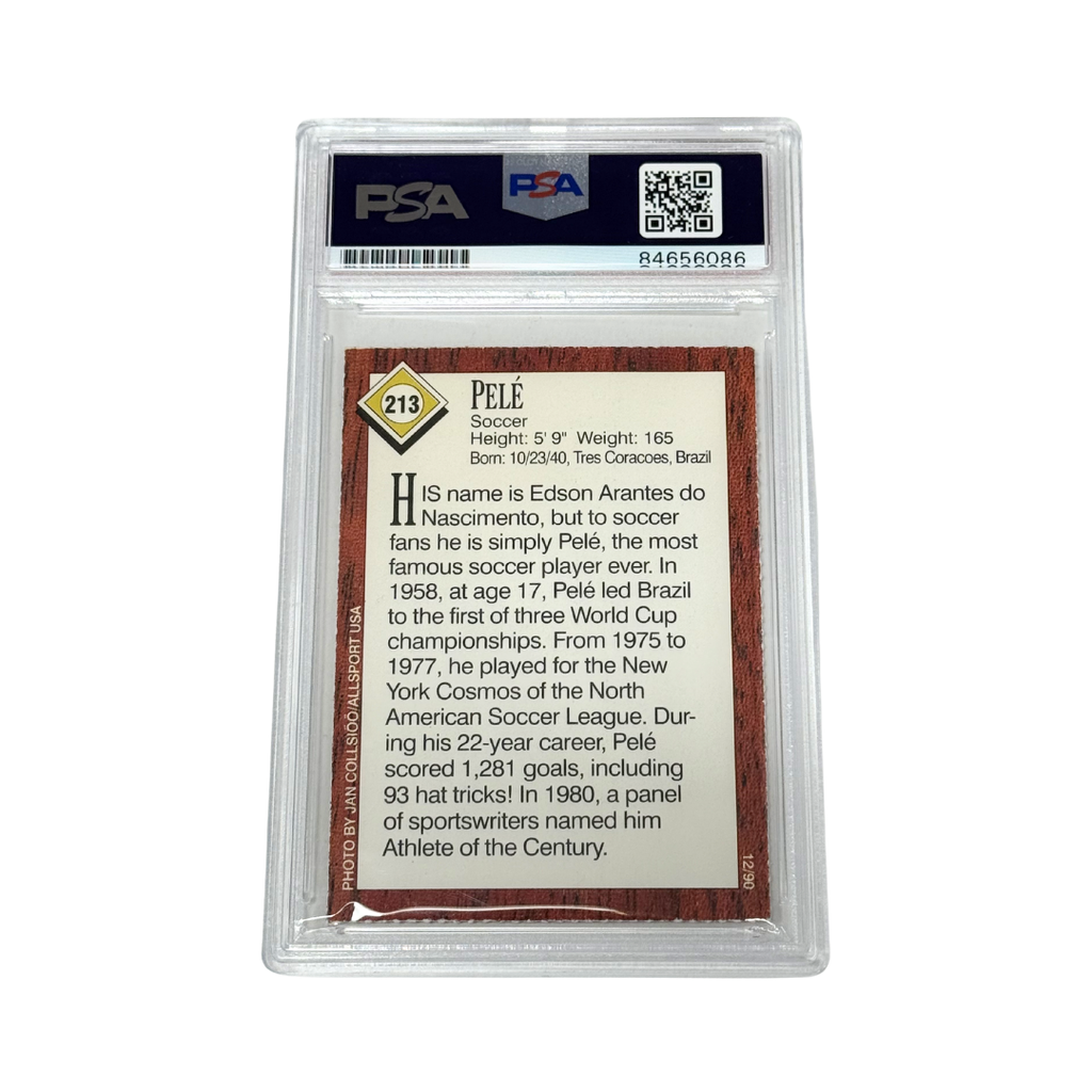 Pele Signed Sports illustrated Kids Card - PSA Authentic